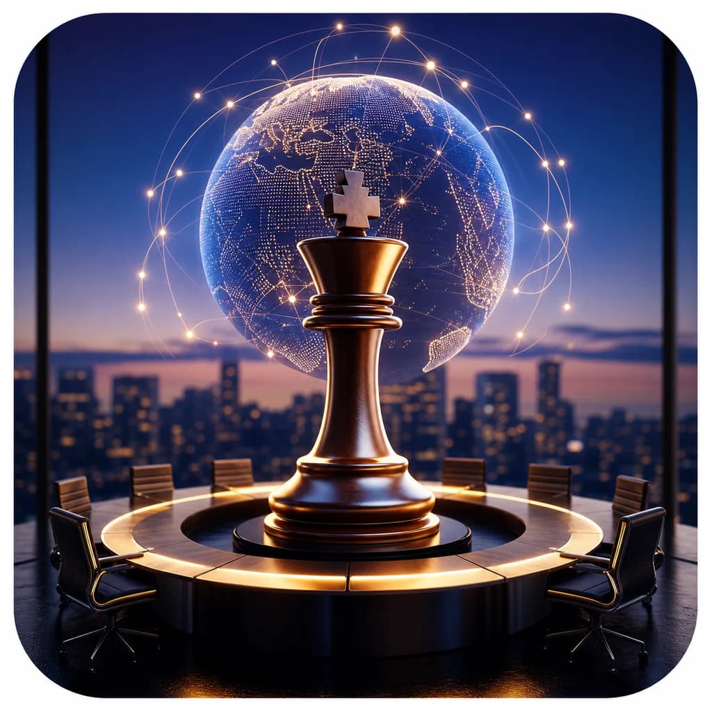 Corporate Strategy & Leadership - Learn C1 English with word box fill