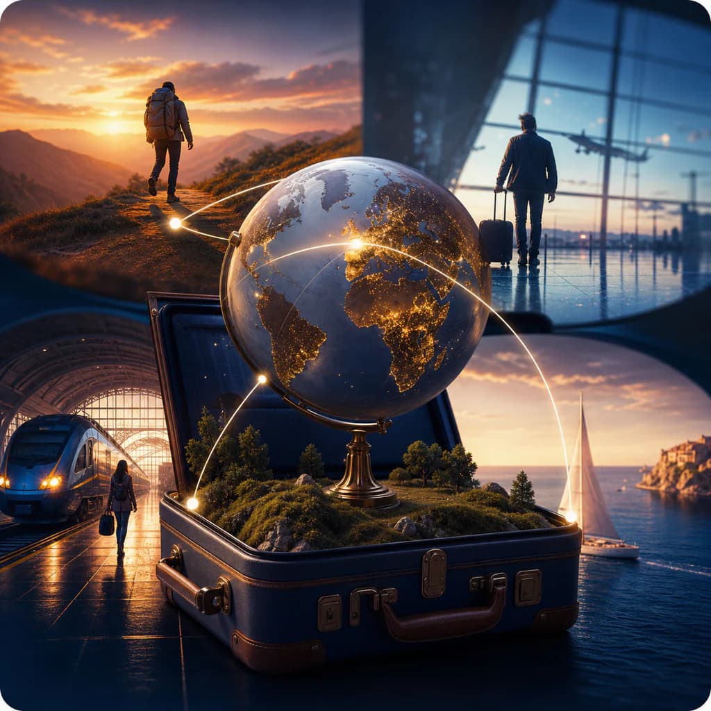 Travel Vocabulary: Context Matters - Learn B1 English with multi sentence fill