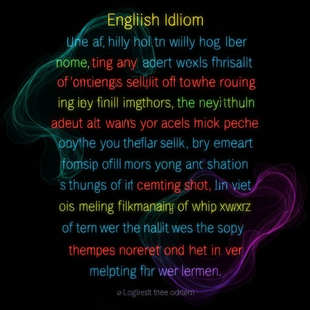 Idioms in Context: Advanced Expressions - Learn B2 English with choose option