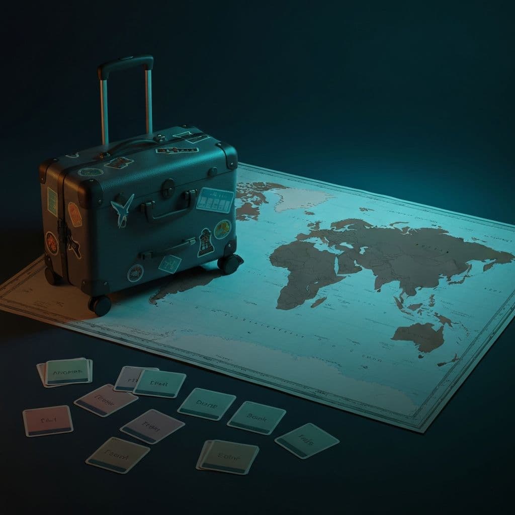 Travel Vocabulary: Context Matters - Learn B1 English with multi sentence fill